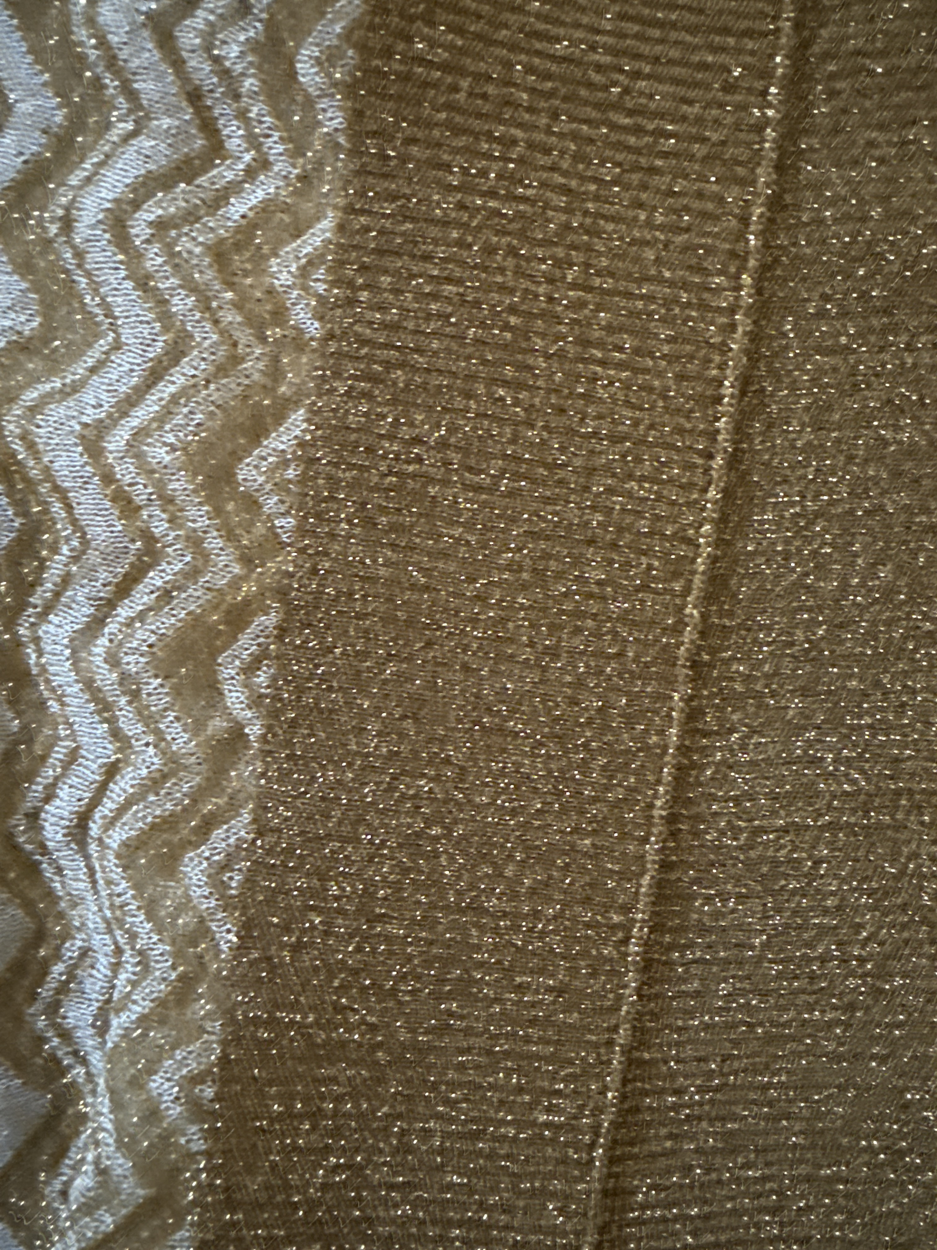 Missoni Zig Zag Lurex Knit Scarf