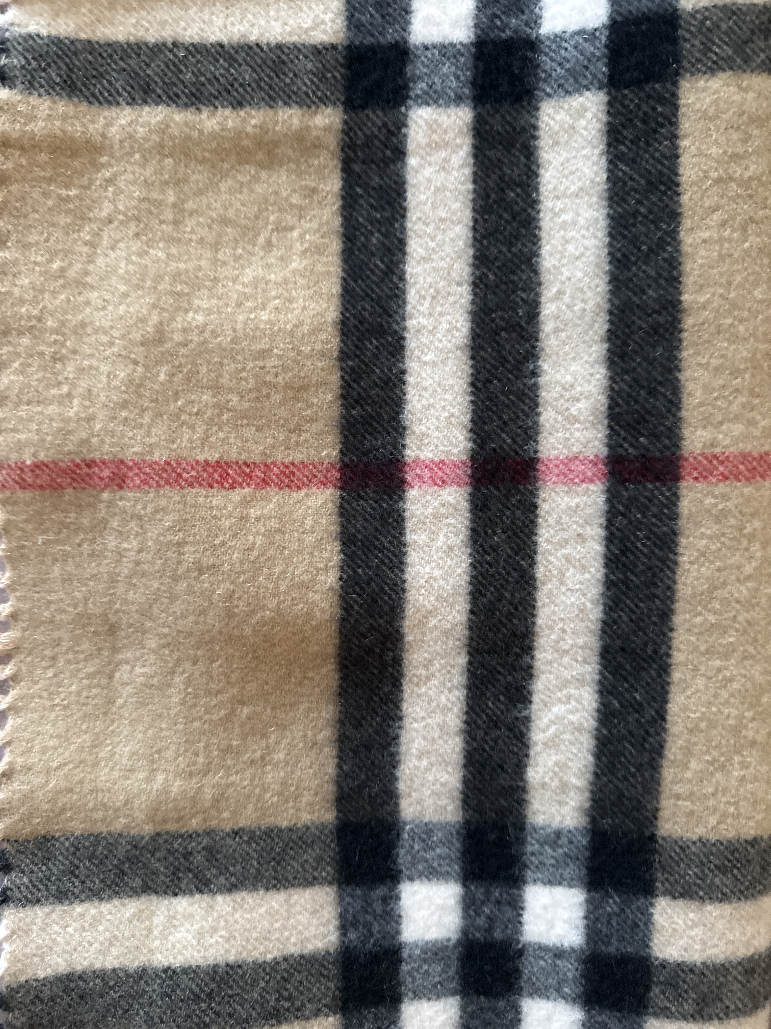 Burberry Sciarpa in Cashmere Check
