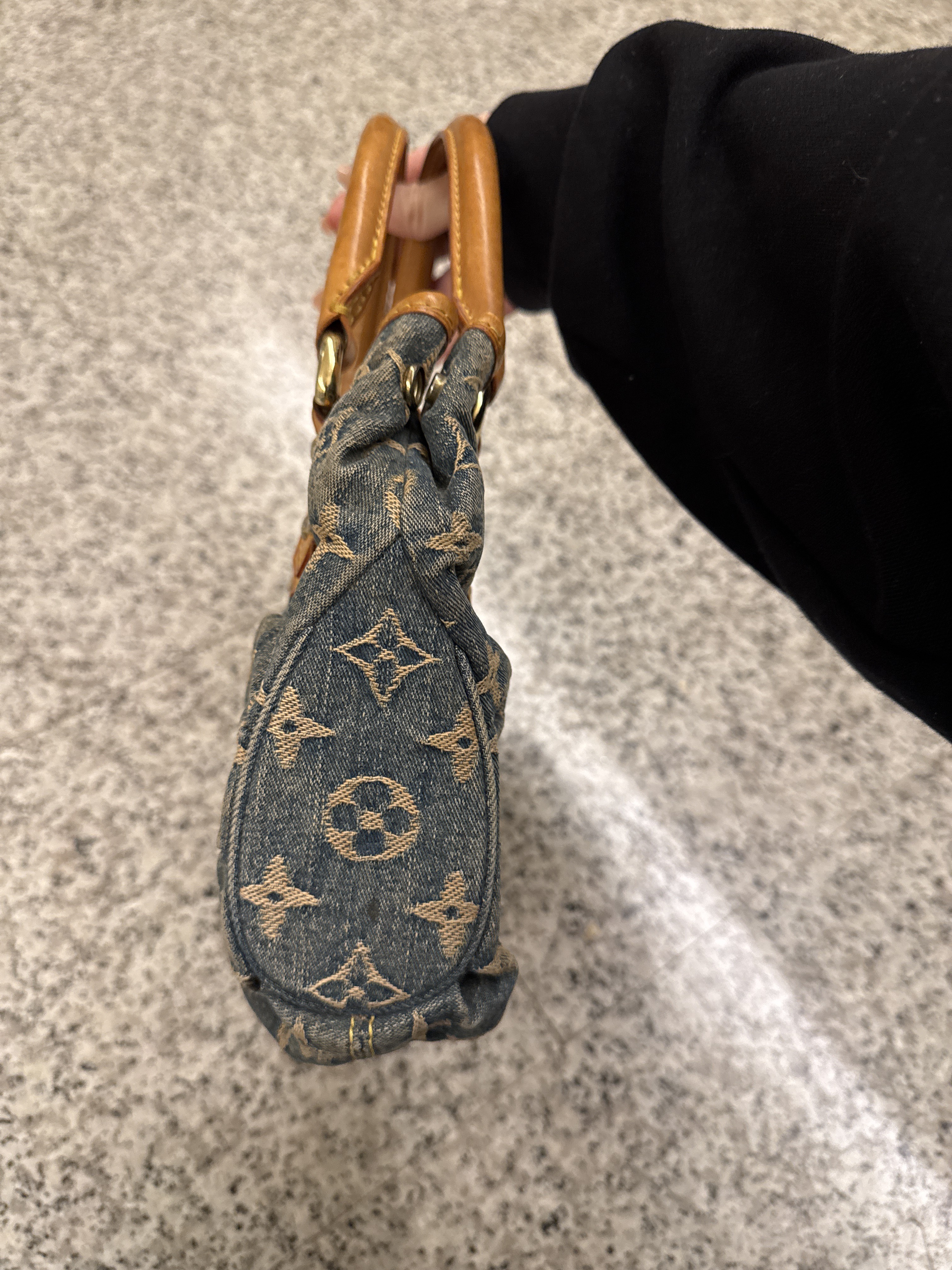 Louis Vuitton monogram Denim Pleaty handbag