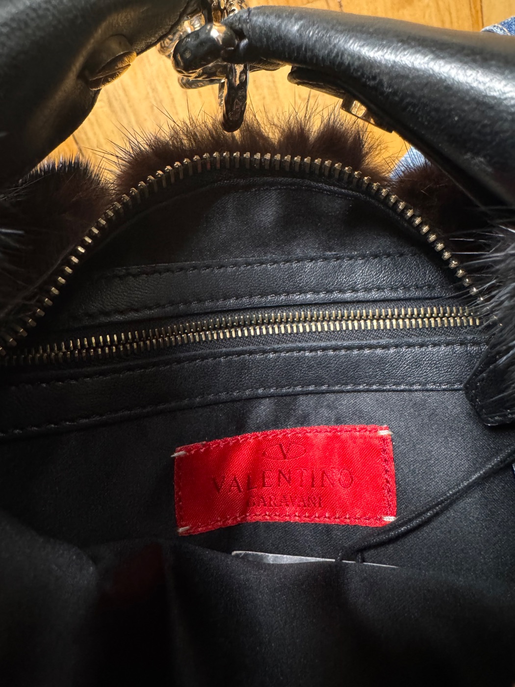 Valentino Mink handbag