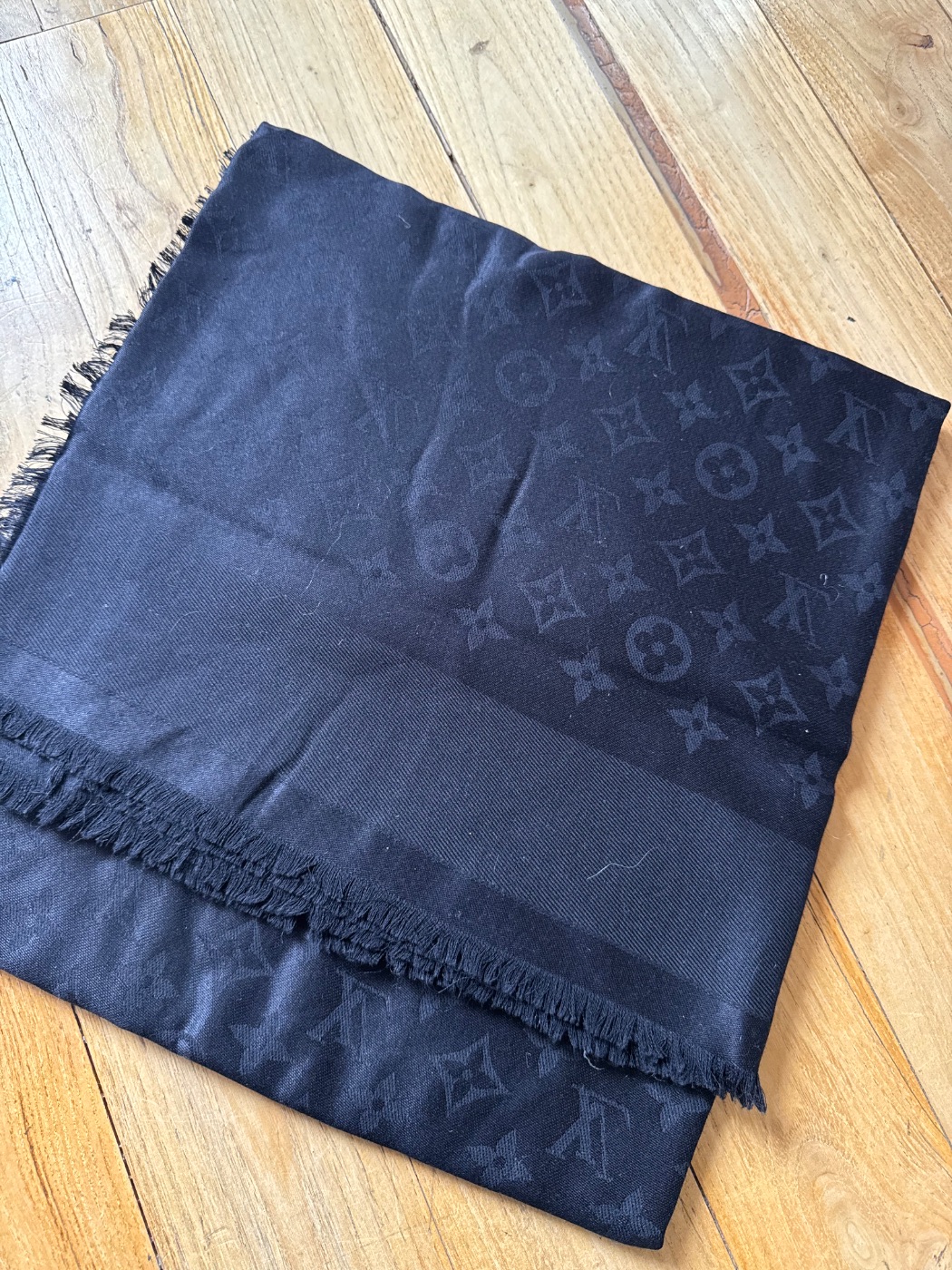 Louis Vuitton Silk Pashmina monogram Louis Vuitton