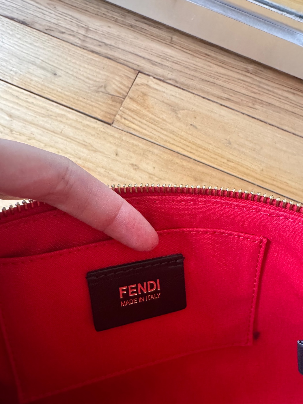 Fendi pochette zucca monogram