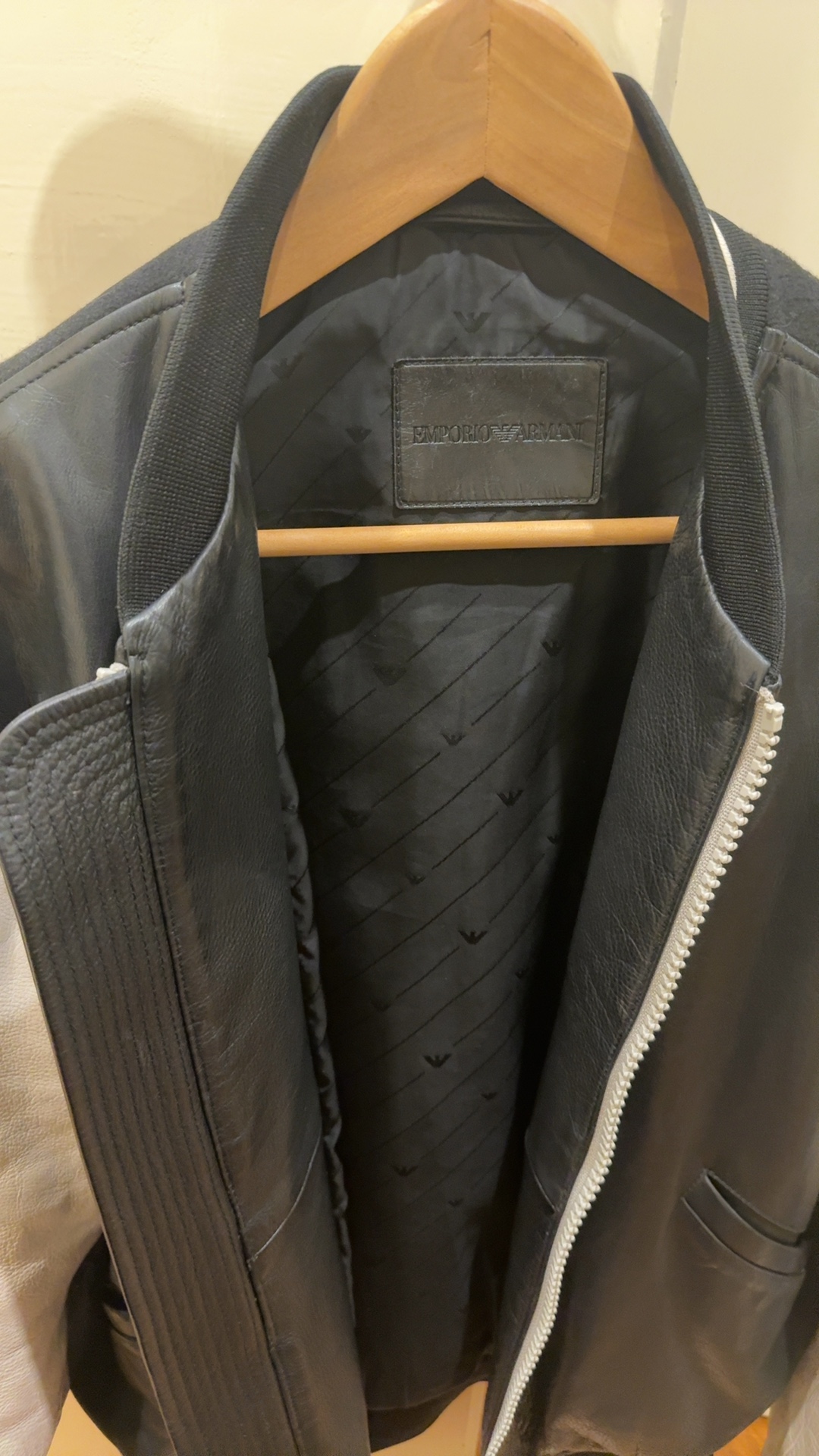 Emporio Armani Bomber in pelle Armani M