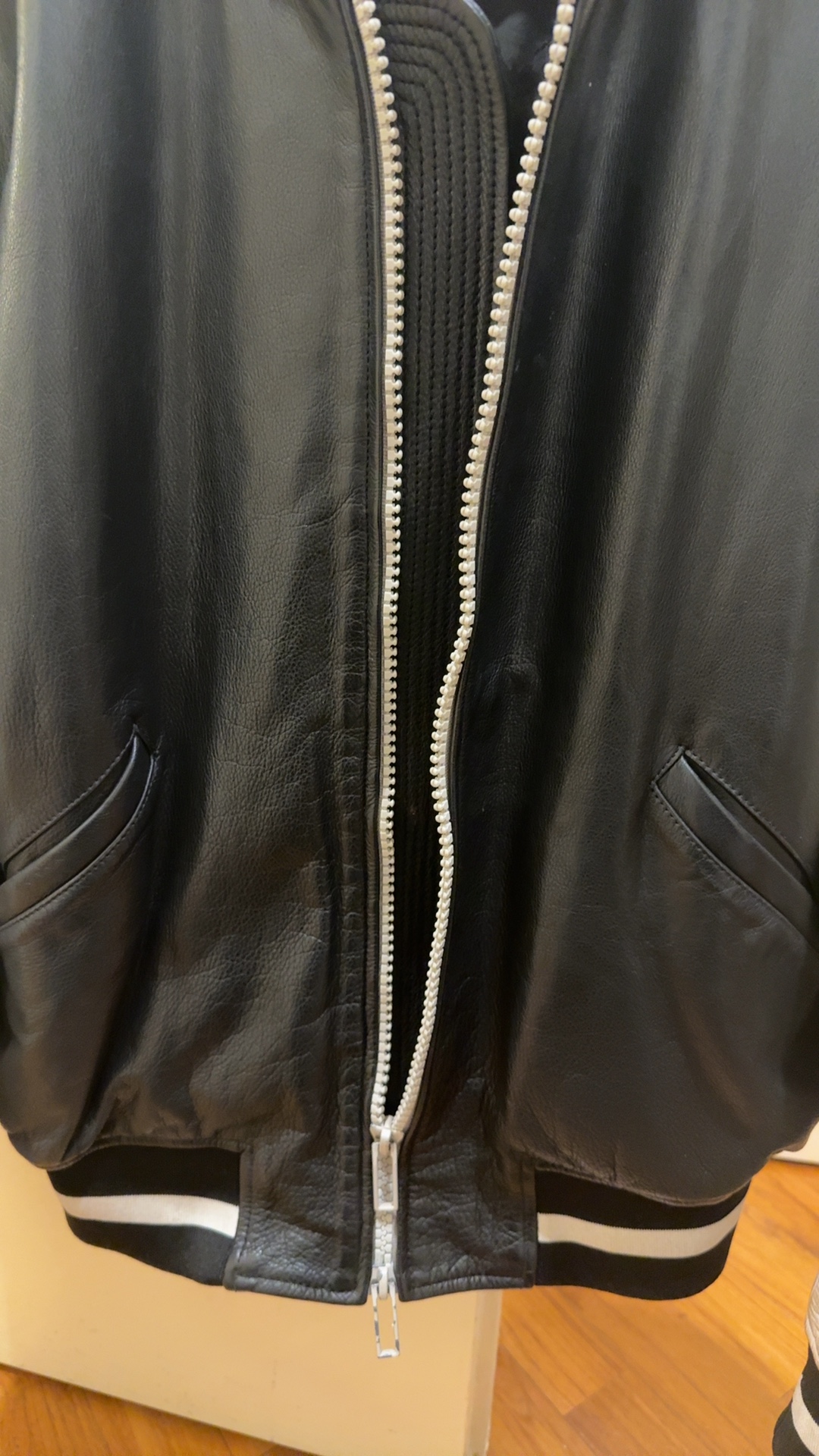 Emporio Armani Bomber in pelle Armani M