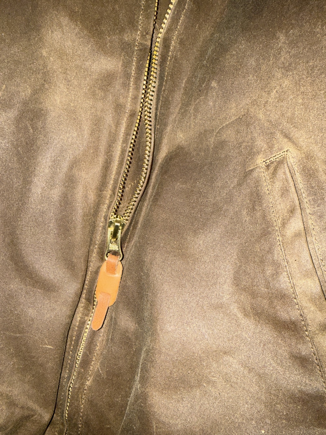 Manifattura Ceccarelli Brown Shearling waxed Jacket